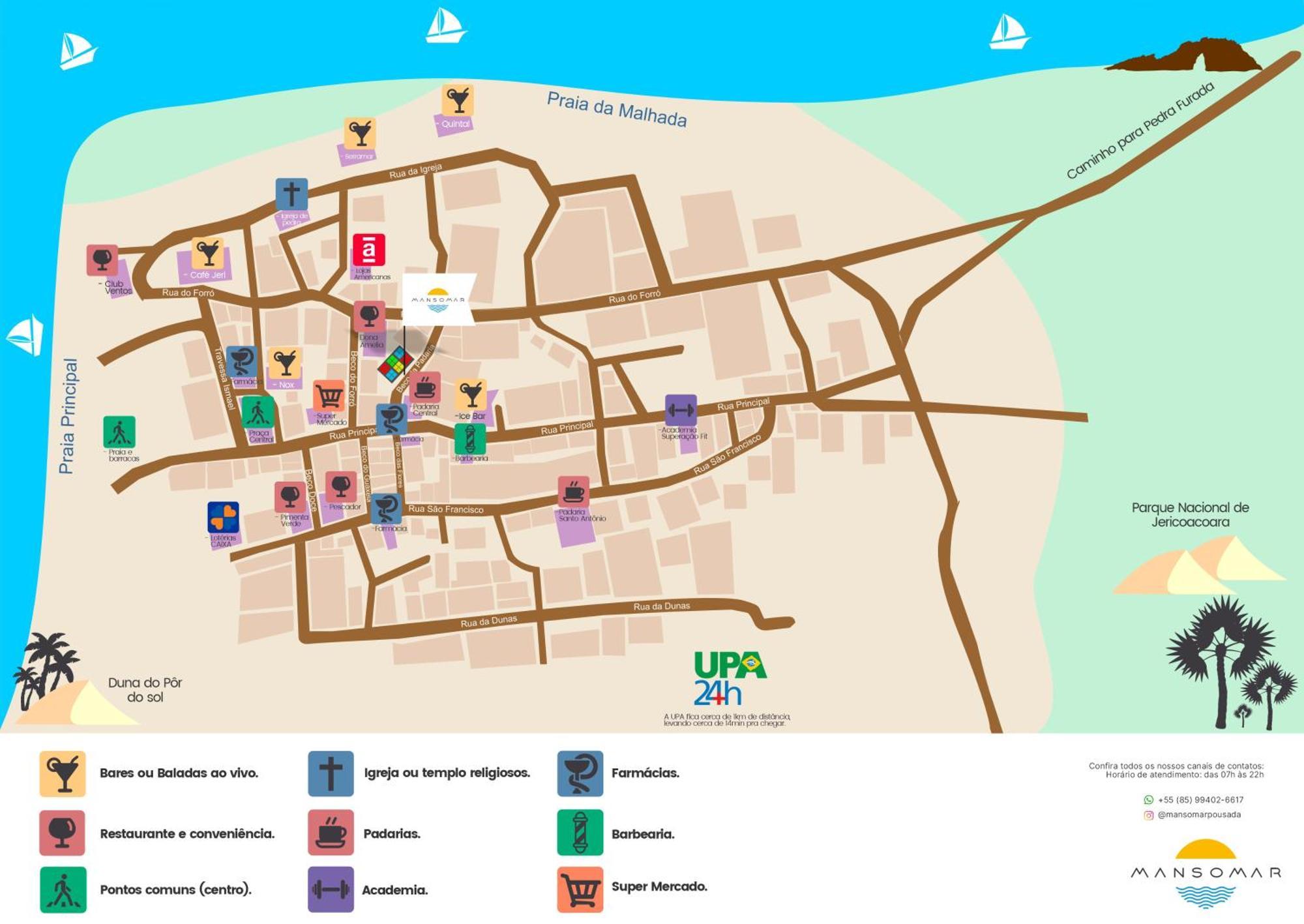 Mansomar Hotel Jericoacoara Eksteriør billede